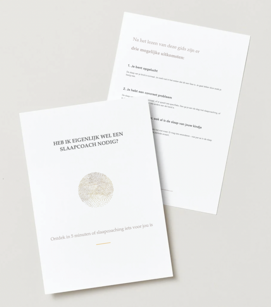 Heb ik eigenlijk wel een slaapcoach nodig?